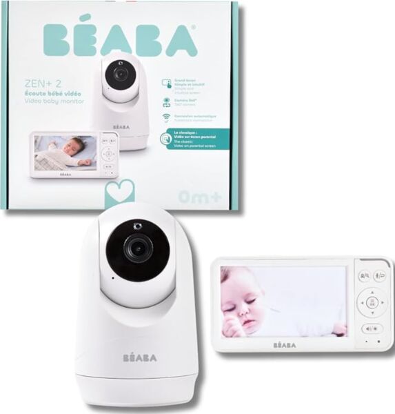 Béaba Video Babyphone 2-v-1 | bílý, image 1 of 3