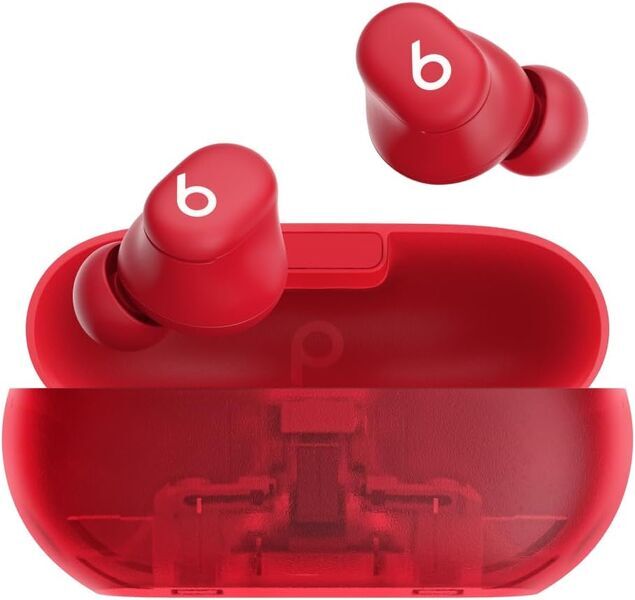 Beats Solo Buds | transparente/rojo 1