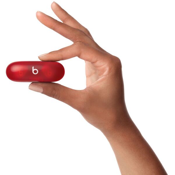 Beats Solo Buds | transparente/rojo 5