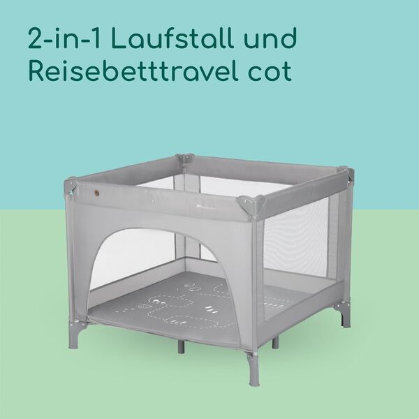 Bebeconfort Adonis Kinderbett & Laufstall | grey 3