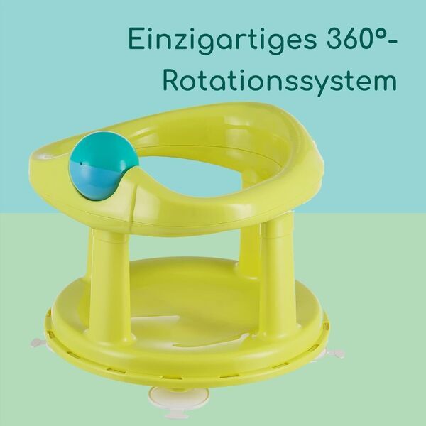 Asiento giratorio para bañera Bebeconfort | amarillo 2