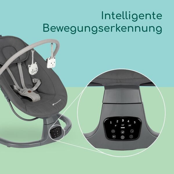 Bebeconfort Jolana Elektrische Babywippe | grey 2