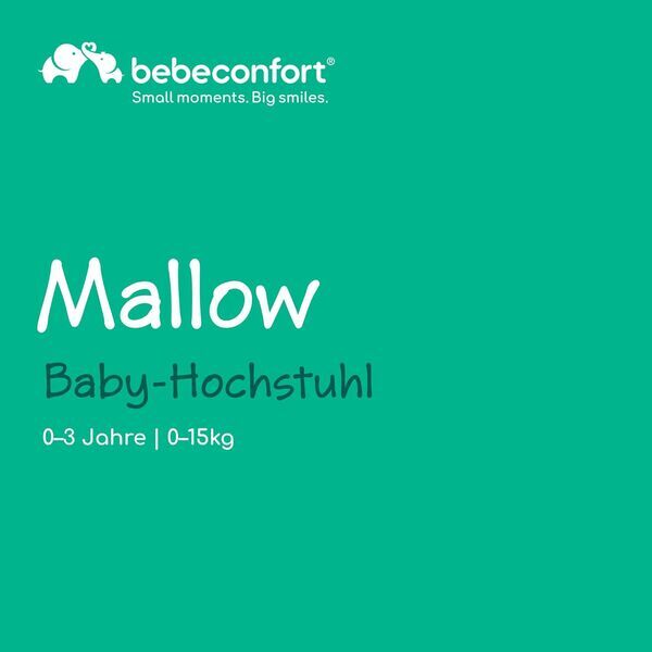 Bebeconfort Mallow Hochstuhl | schwarz/grün 2