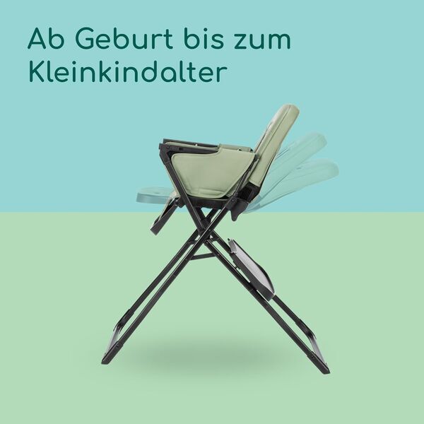 Bebeconfort Mallow Hochstuhl | schwarz/grün 3