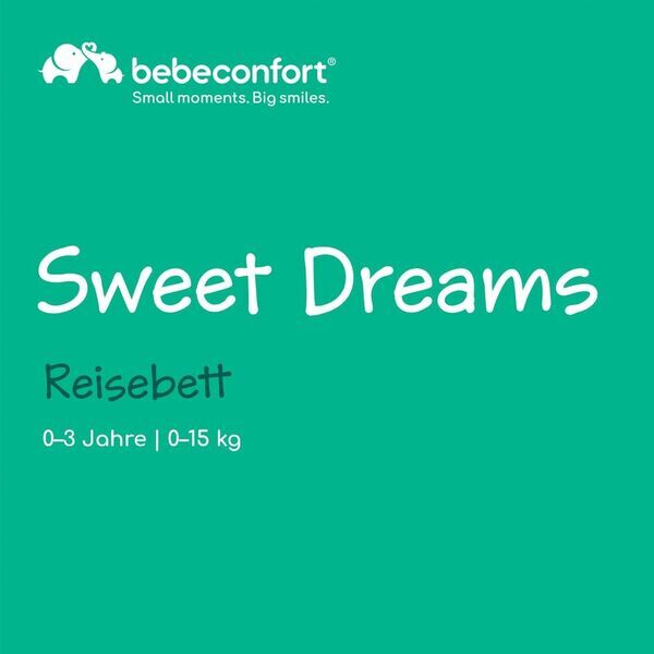Bebeconfort Sweet Dreams Reisebett | grey | Version Englisch 2
