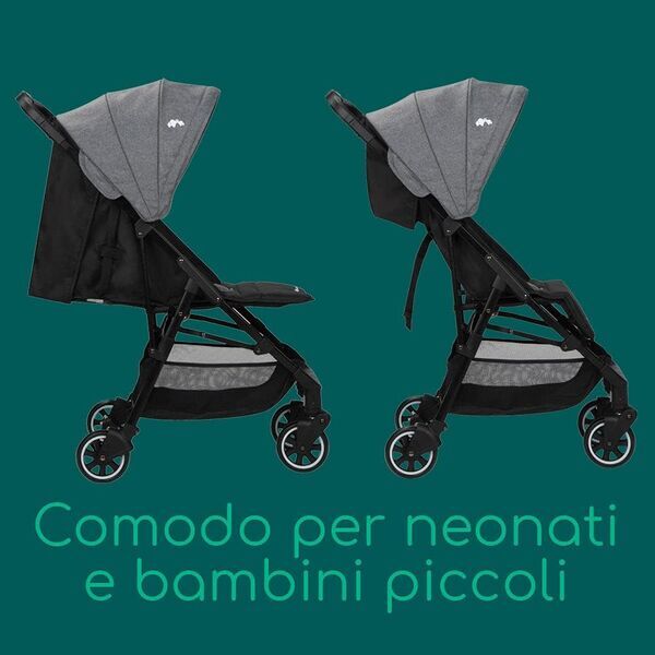 Bebeconfort Teeny 3D Kinderwagen | svart 3