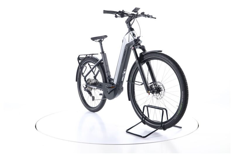 Bergamont E-Ville Edition (2023) | Tiefeinsteiger | grau | 50 cm | < 100 km | 500 Wh 3