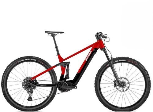 Som Ny: Berria Mako Hybrid HP Sport (2024) | Diamant | svart/röd | 58 cm | M | < 100 km