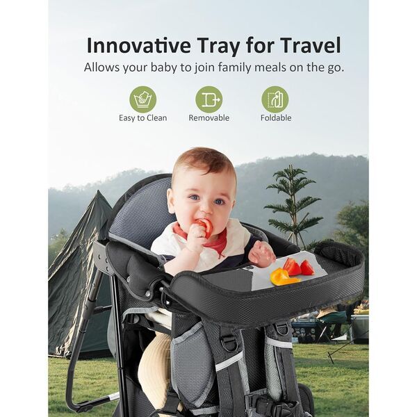 Besrey Kindertrage 3-in-1 | musta 2