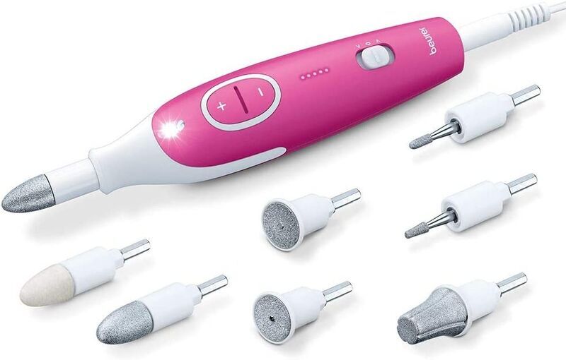 Beurer MP 44 Set manucure/pédicure | rose/blanc 3