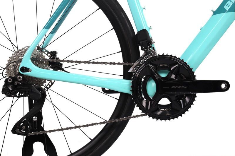 Bianchi Infinito CV (2022) | Diamant | blau | 27.5" | 55 cm | Shimano 105 BR-R7170 4