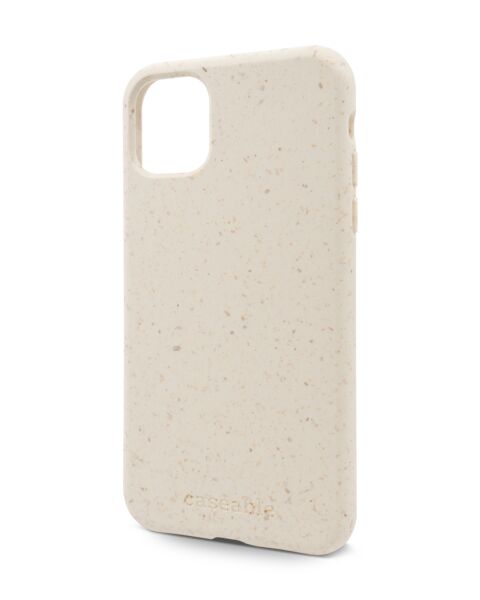 Capa de telemóvel biodegradável | iPhone 11 | branco
