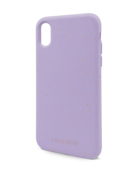 Biologiškai skaidomas mobiliojo telefono dėklas | iPhone X/XS | violetinė, image 1 of 1