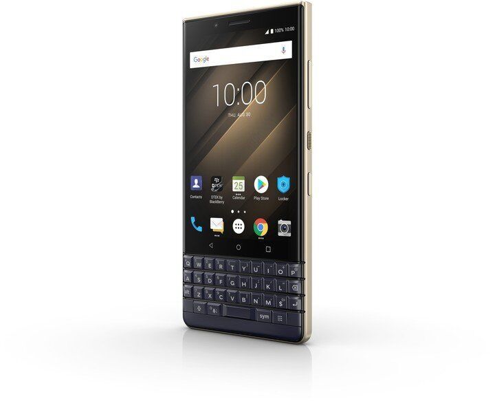 BlackBerry KEY2 LE | 64 GB | Dual SIM | kulta | DE 4