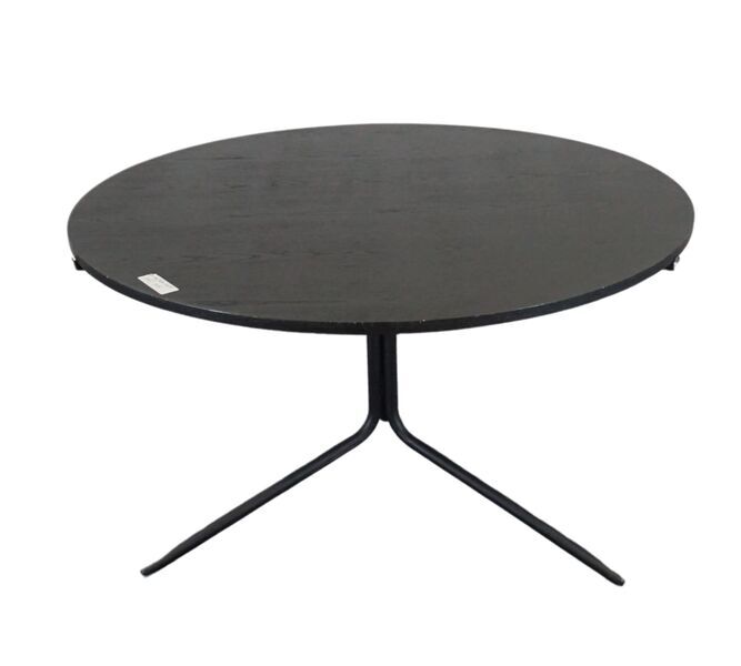 Blink dining table with wooden top | black, image 1 of 4