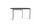 BLINK console table steel wood veneer | black, thumbnail 1 of 4