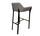 Blink SH750 bar stool leather gray | grey, thumbnail 1 of 4