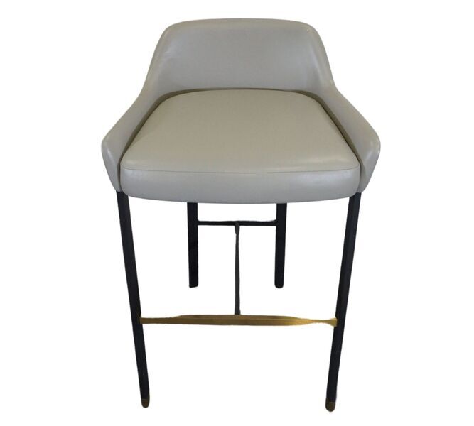 Blink SH750 bar stool leather gray | grey, image 4 of 4