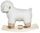 Bloomingville Schaf Schaukeltier | weiß thumbnail 4/4