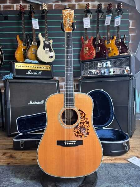 Blueridge BR-180N Dreadnought Gloss Natural 2011 Electro-Acoustic Guitar | Gloss Natural, image 1 of 5