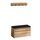 Boby Garderobe wood veneer black | black, thumbnail 3 of 4