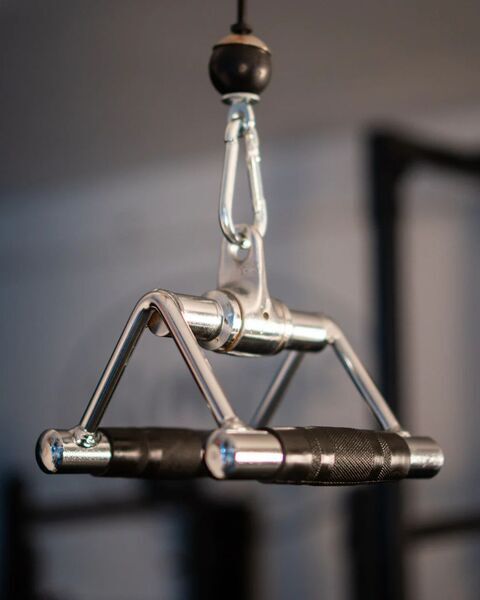 Body Track MB502RGX Ruder- / Parallelgriff mit Drehgelenk | schwarz | silber 1