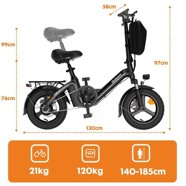 bodywel T16 PRO black | black | 16" | unisize | < 500 km, image 5 of 5