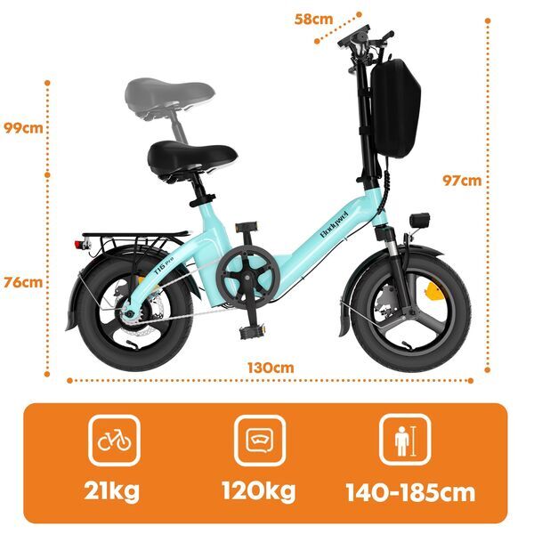 bodywel T16 PRO blue | blue | 16" | unisize | < 500 km, image 5 of 5