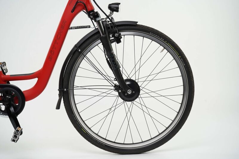 Böttcher Friends-E (2021) | Tiefeinsteiger | signalrot | 28" | 50 cm | 100 - 500 km 5