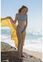 boochen - Caparica Bikini-Oberteil wendbar in Ocean Waves / Light Blue thumbnail 3/5