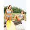 boochen - Caparica Bikini Top Reversible in Summer Floral / Skyblue | size L thumbnail 3/5