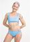 boochen - Caparica Bikini Top Reversible in Summer Floral / Skyblue thumbnail 5/5