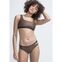 boochen - Caparica Bikini-Oberteil wendbar in Dark Blue / Solid Brown | Größe XS thumbnail 2/5