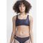 boochen - Caparica Bikini-Oberteil wendbar in Dark Blue / Solid Brown | Größe XS thumbnail 4/5