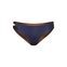 boochen - Caparica Bikini-Unterteil wendbar in Dark Blue / Solid Brown | Größe XS thumbnail 4/5