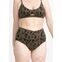 boochen - Diani Bikini Bottom Reversible in Green Leopard / Moss | size L thumbnail 1/5