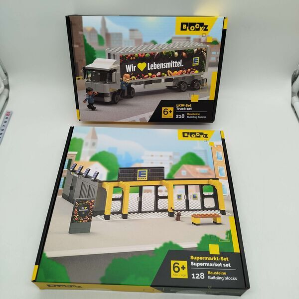 Boost Bundle BLOCKZ Edeka Supermarkt & LKW Set von 6 Klemmbausteinee | multicolored, image 2 of 3