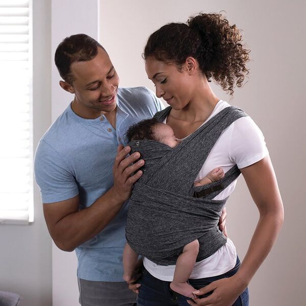 Boppy Comfyfit Evolution Babytrage | Version Englisch | grey 2