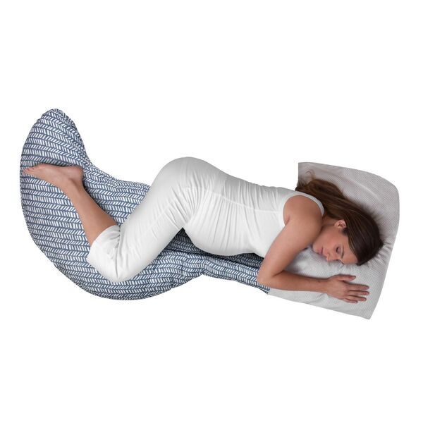 Almohada modular Boppy para soporte total del cuerpo | Versión en inglés | azul 2