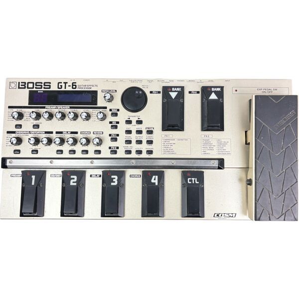 Boss GT-6 Effects Processor Multi-Effekpedal | original, image 1 of 5