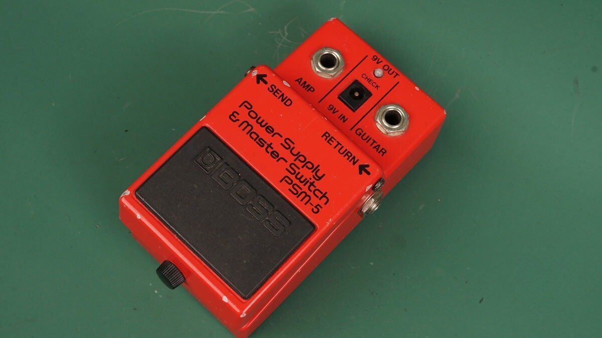 Boss PSM-5 Voeding & hoofdschakelaar – Gemaakt in Japan | Origineel