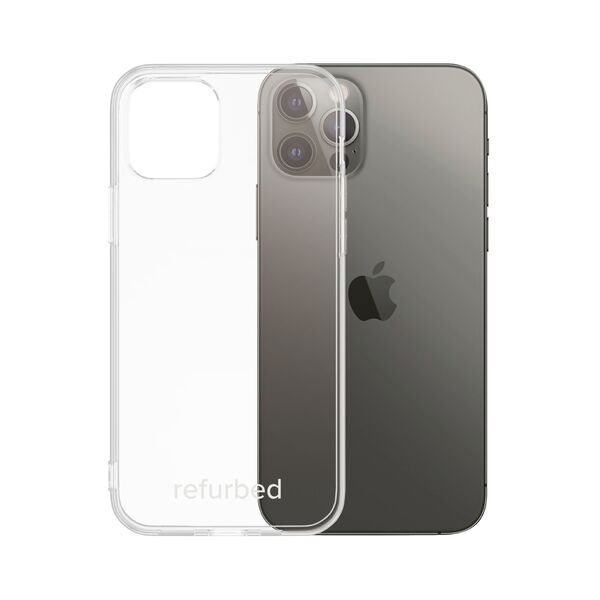 Capa de telefone sustentável Refurbed | iPhone 12/12 Pro | transparente, image 1 of 1