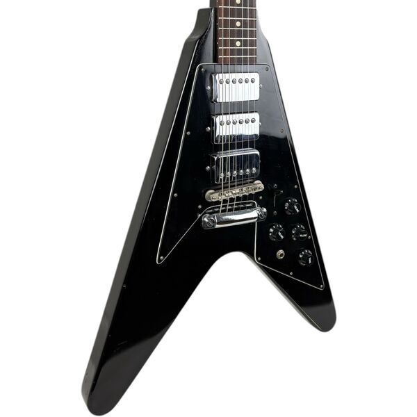 Bez marki Flying V - czarna | czarny, image 2 of 5
