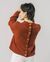 Brava Fabrics - Back Buttons Pullover Terracotta | Größe XXL thumbnail 4/5