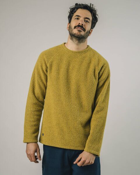 Brava Fabrics - Pullover Mustard | Größe L