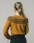 Brava Fabrics - Ribbon Jaquard Pullover Mustard | Größe XXL thumbnail 4/5