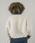 Brava Fabrics - Zip Up Fleece Jacket Ecru | size L thumbnail 4/5