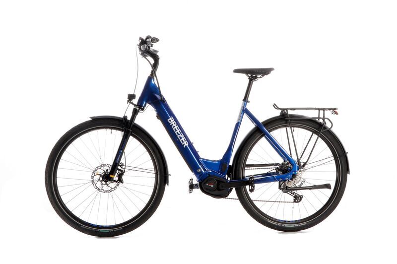 Breezer Powertrip EVO 1.3+ LS (2021) | Tiefeinsteiger | blau | 28" | 56 cm | 100 - 500 km 2