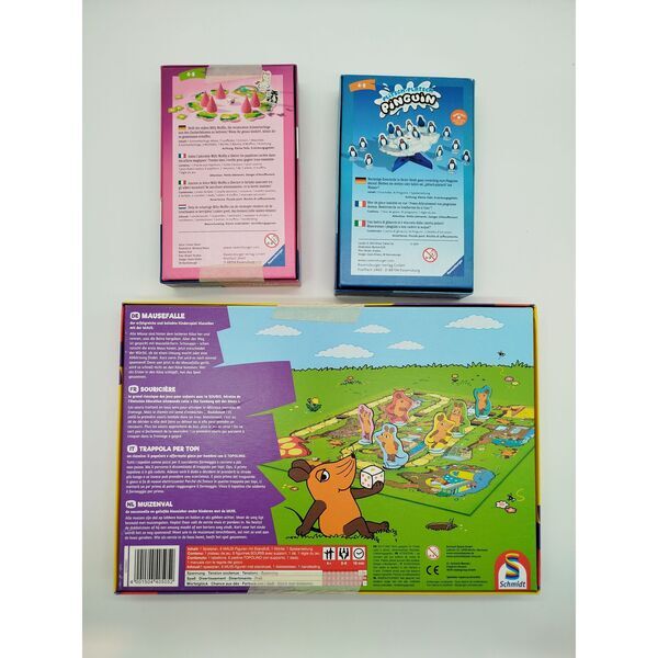 Brettspiele Set 3er | večbarven 2