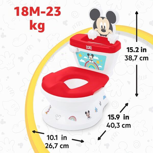 Bright Starts Disney Micky mus potte | flerfarvet | 39 x 27 x 40 cm, image 3 of 3